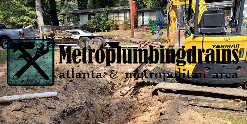 Sewer Line Repair and Replacement Services Atlanta sewer plumber